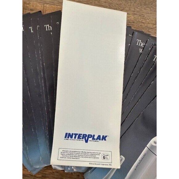Interplak Plaque Removal Instrument Pricing Wholesaler Distributor 1992 Pamphlet - Picture 6 of 6